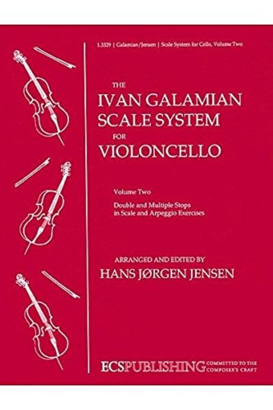 Scale System for Cello -Galamian, Book 2